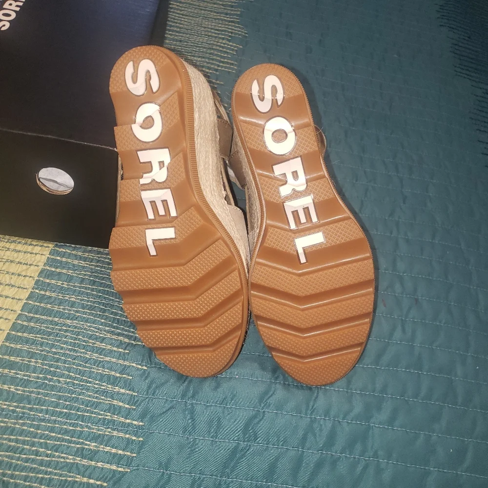 Sorel Womens Joanie II Ankle-Strap Lace-Up Sandals - Picture 7 of 7